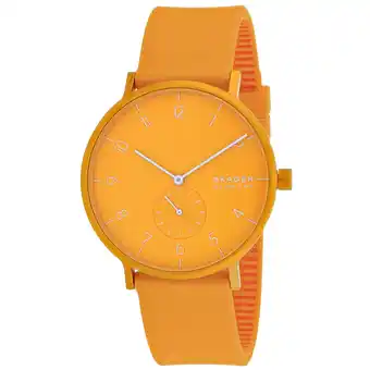 Walmart Skagen Men's Aaren Kulor Orange Dial Watch - SKW6510 offer