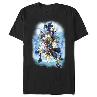 Walmart Men's Kingdom Hearts 2 Box Art Graphic Tee Black Large offer