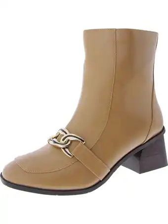 Walmart Impo Womens Faux Leather Chain Ankle Boots offer