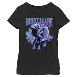 Walmart Girl's My Little Pony Princess Luna Nightmare Moon Graphic Tee Black X Small offer