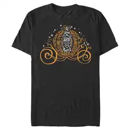 Walmart Men's Cinderella Cinderella Magical Pumpkin Carriage Graphic Tee Black Small offer