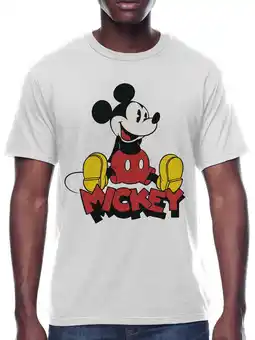 Walmart Disney, Mens Graphic Tee, Vintage Mickey, Sizes S-3XL offer