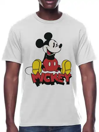 Walmart Disney, Mens Graphic Tee, Vintage Mickey, Sizes S-3XL offer