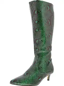 Walmart French Connection Womens DARCY Comfort Insole Faux Leather Knee-High Boots offer