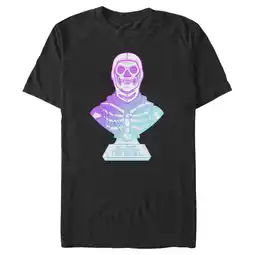 Walmart Men's Fortnite Skull Trooper All Hail Glow Graphic Tee Black X Large offer