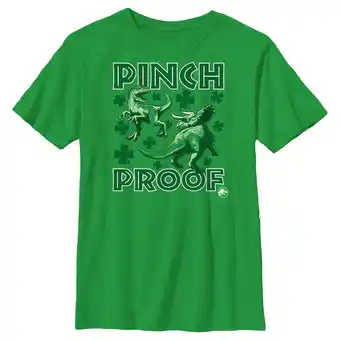 Walmart Boy's Jurassic World Pinch Proof Graphic Tee Kelly Green X Large offer