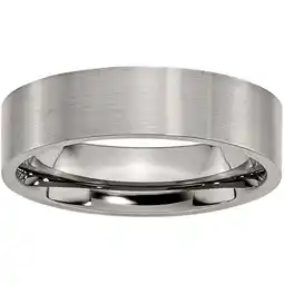 Walmart Titanium Flat 6mm Brushed Band offer