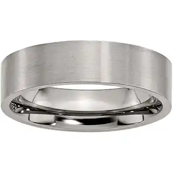 Walmart Titanium Flat 6mm Brushed Band offer