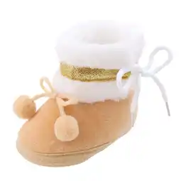 Walmart Toddler Boots Baby Girls Shoes Solid Color Cute Soft Sole Warm Prewalker Boys Booties Size 0-6 M offer