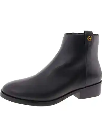 Walmart Cole Haan Womens Logo Faux Leather Chelsea Boots offer