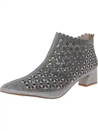 Walmart J. Renee Womens Jacinta Satin Ankle Boots offer