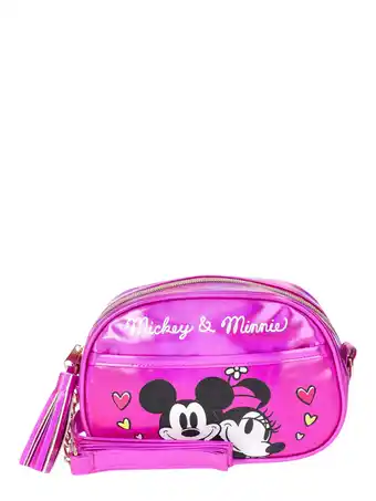 Walmart Minnie Mouse Girls Mini Crossbody Bag, Pink offer