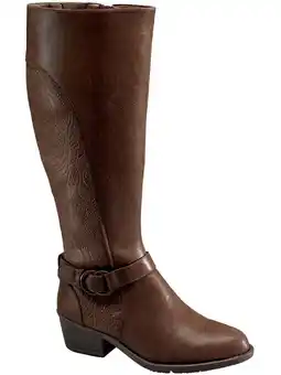 Walmart Easy Street Womens Luella Faux Leather Tall Knee-High Boots offer