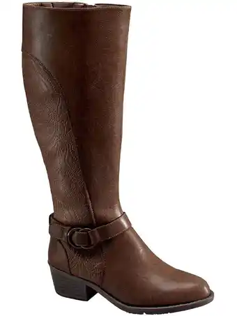 Walmart Easy Street Womens Luella Faux Leather Tall Knee-High Boots offer