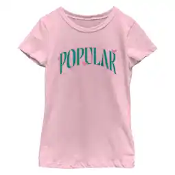 Walmart Girl's Wicked Popular Motto Graphic T-Shirt offer