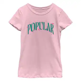 Walmart Girl's Wicked Popular Motto Graphic T-Shirt offer