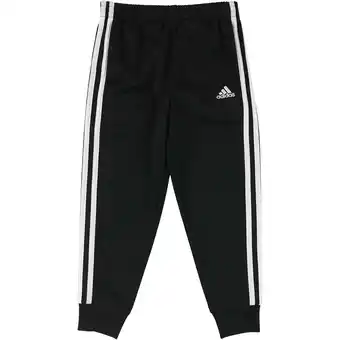 Walmart Adidas Boys Logo Athletic Track Pants, Black, Infant, 12 mos offer