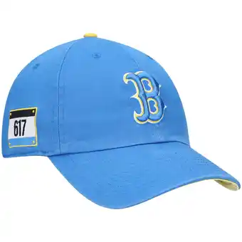 Walmart Men's '47 Blue Boston Red Sox Area Code City Connect Clean Up Adjustable Hat offer