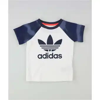 Walmart Adidas Boys Camo Print Graphic T-Shirt, White, Infant, 12M offer