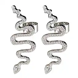 Walmart 1 Pair Snake Cuff Earrings Clip on Earrings Punk Earrings No Piercing Ear Jewelry offer