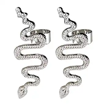 Walmart 1 Pair Snake Cuff Earrings Clip on Earrings Punk Earrings No Piercing Ear Jewelry offer