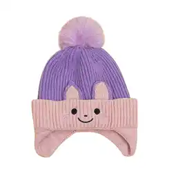 Walmart LIhncine Little Girls Winter Sequin Unicorn Beanie Hat with Pompom Knit Cap for Kids Baby Toddler offer