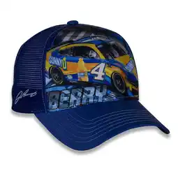 Walmart Men's Stewart-Haas Racing Team Collection Blue Josh Berry Driver Car Trucker Adjustable Hat offer