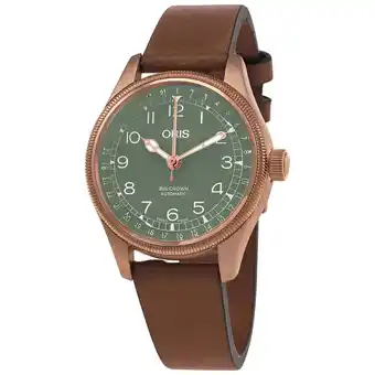 Walmart Oris Big Crown Pointer Date Automatic Green Dial Men's Watch 01 754 7749 3167-07 5 17 69GBR offer