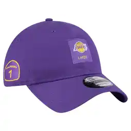 Walmart Men's Los Angeles Lakers New Era Purple Victory Grove Patch 9TWENTY Adjustable Hat offer