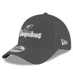 Walmart Men's New Era Graphite Philadelphia Eagles Super Bowl LIX Champions Replica 9FORTY Adjustable Hat offer