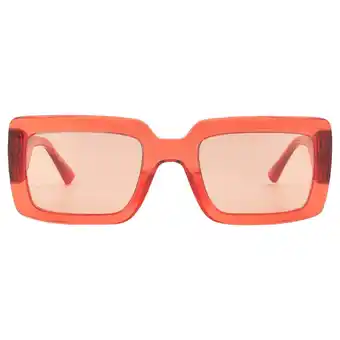 Walmart Longchamp Orange Rectangular Ladies Sunglasses LO743S 842 53 offer