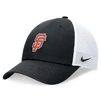 Walmart Men's Nike Black San Francisco Giants City Connect Club Trucker Adjustable Hat offer