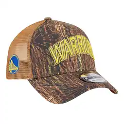 Walmart Men's-New Era Camo Golden State Warriors Victory Grove Forest A-Frame Trucker 9FORTY Adjustable Hat offer