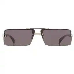 Walmart Salvatore Ferragamo Dark Grey Pilot Unisex Sunglasses SF306S 042 65 offer