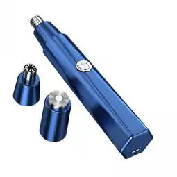 Walmart yotijay 2xNose Trimmer Powerful Motor Smooth Cutting Compact Size for Adults Women Men Blue offer