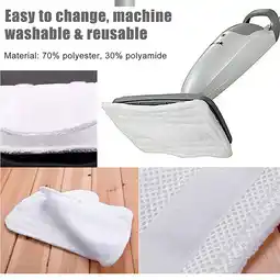 Walmart Clearance! 4packs Compatible Withshark Steam Mop Cloth 4 Pack Replacement Cleaning Pad offer