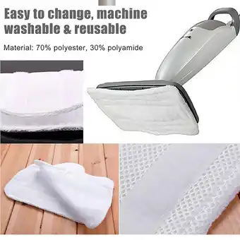 Walmart Clearance! 4packs Compatible Withshark Steam Mop Cloth 4 Pack Replacement Cleaning Pad offer