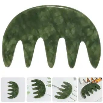 Walmart Jade Scalp Massager Wide Teeth Comb Massager Massage Comb Jade Massager Tool offer