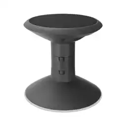 Walmart Storex Backless Plastic Wiggle Stool, Adjustable 12-18 inch Seat Height, Black, 00300U01C offer