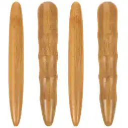 Walmart 4 Pcs Acupressure Stick Massage Roller Manual Tools Foot Wooden offer