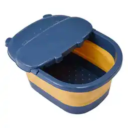 Walmart Qiushaoyue 1Pc Collapsible Travel Basin Multi-functional Foldable Foot Washing Water Basin offer