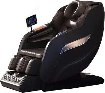 Walmart Serene Fixed-Point Massage Chair with Zero Gravity Recline, and Full Body Airbag Massage (Black) offer