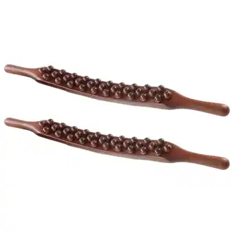 Walmart 2 Pcs Rolling Stick Massage Tools Wooden Massager Wood Massage Tool Back Massage Tool offer