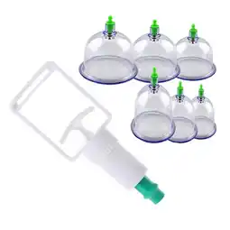 Walmart YUEYAN CupsSuction Pump SET body Health Cupping Therapy Hijama Grip FAST offer