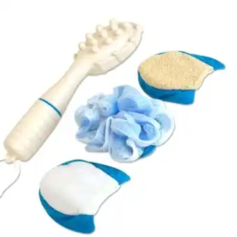 Walmart Spa Cleaner for Spa Style Bathing and Massage Sudsing Scrubbing and Exfoliation 3 Bathing Applicator offer