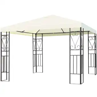 Walmart Costway 10'x10' Patio Gazebo Canopy Tent Steel Frame Shelter Patio Party Awning offer