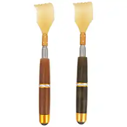 Walmart 2 Pcs Tickling Scrapper Neck Massager Back Itching Device Back Hammer Stick Portable Scratcher Man offer