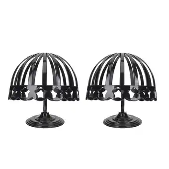 Walmart 2Pcs Hat Display Stand Tabletop Cap Storage Display Holder for Home Shop offer