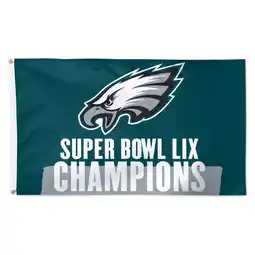 Walmart WinCraft Philadelphia Eagles Super Bowl LIX Champions 3' x 5' Single-Sided Deluxe Flag offer