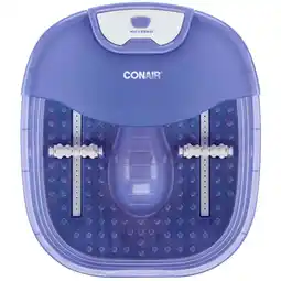 Walmart Conair Heat Sense Foot And Pedicure Spa With Heated Bubble Massage FB90 offer